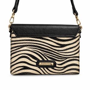 Keep Dream Black and Cream Zebra Crossbody Bag